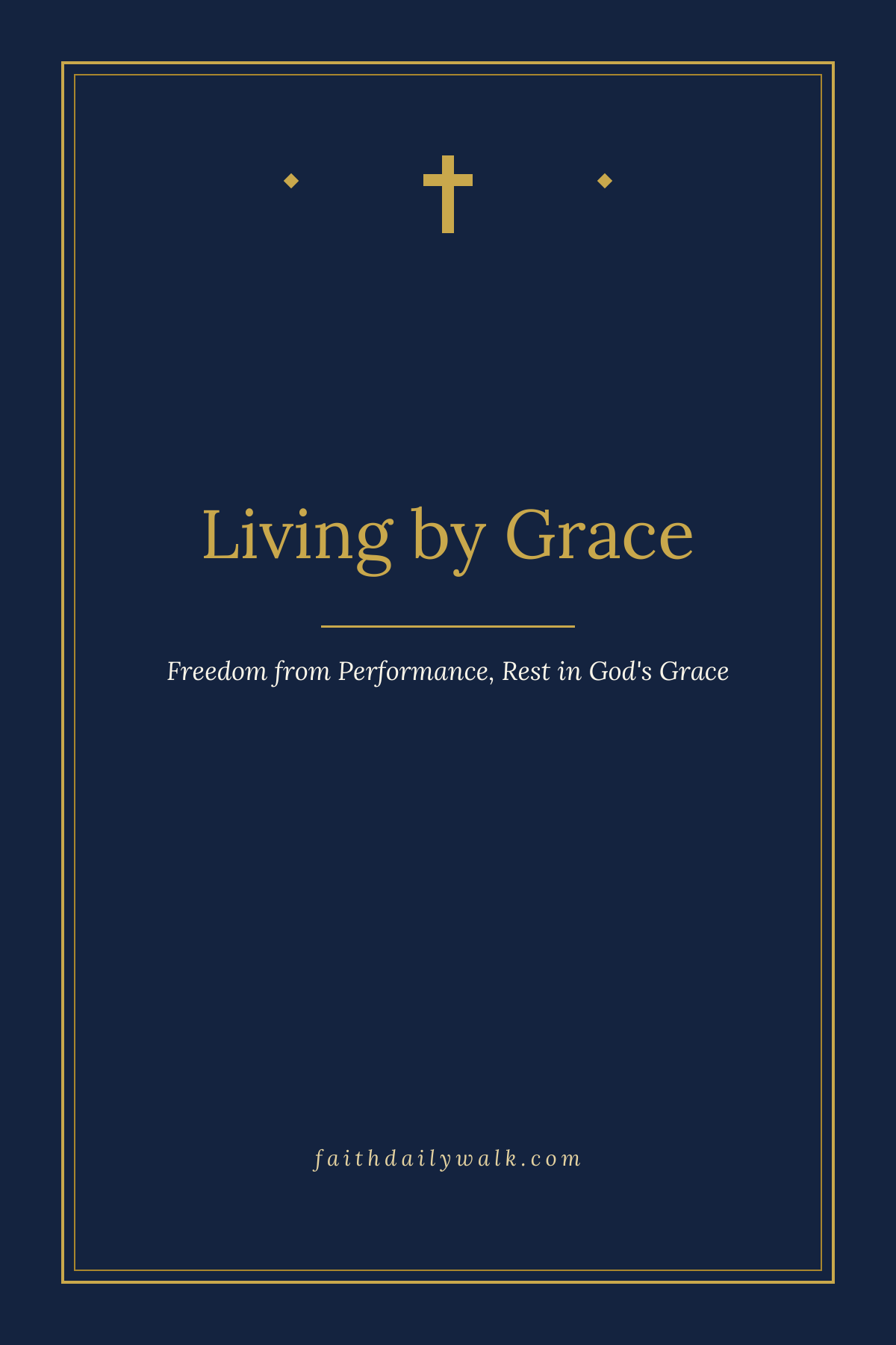 Living by Grace devotional cover